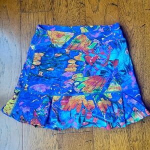 Dona Jo Colorful Abstract Women's Tennis Skirt / Skort